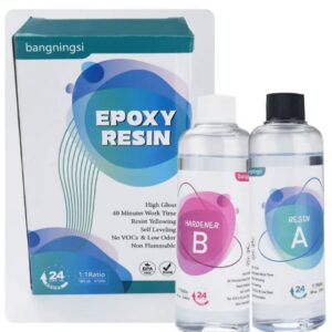 Résine Époxy Premium 1:1 – Haute Brillance