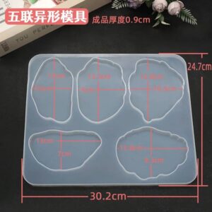 Moule Silicone – Sous-Verres Résine Epoxy