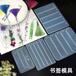 Moule Silicone Marque-Pages Résine