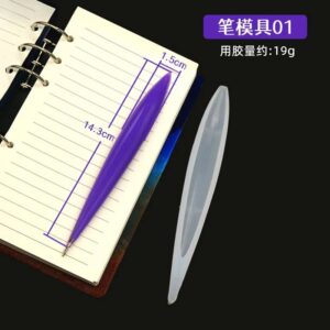 Moule silicone stylo | Résine époxy